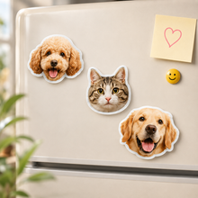 Custom Acrylic Pet Face Magnet