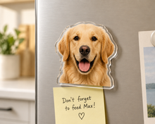 Custom Acrylic Pet Face Magnet